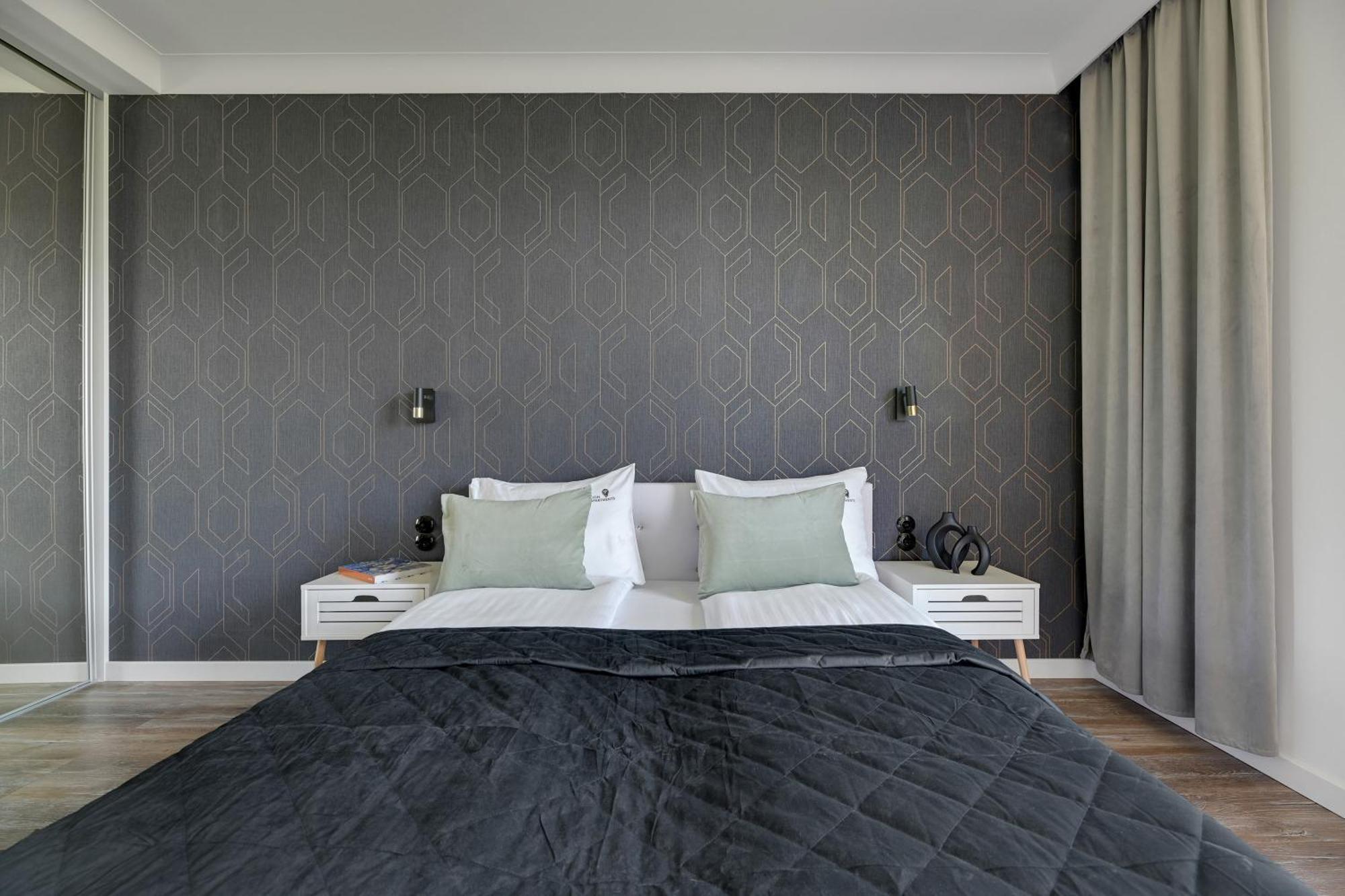 Front Park Apartments With Parking By Lion Apartments Gdansk Bagian luar foto