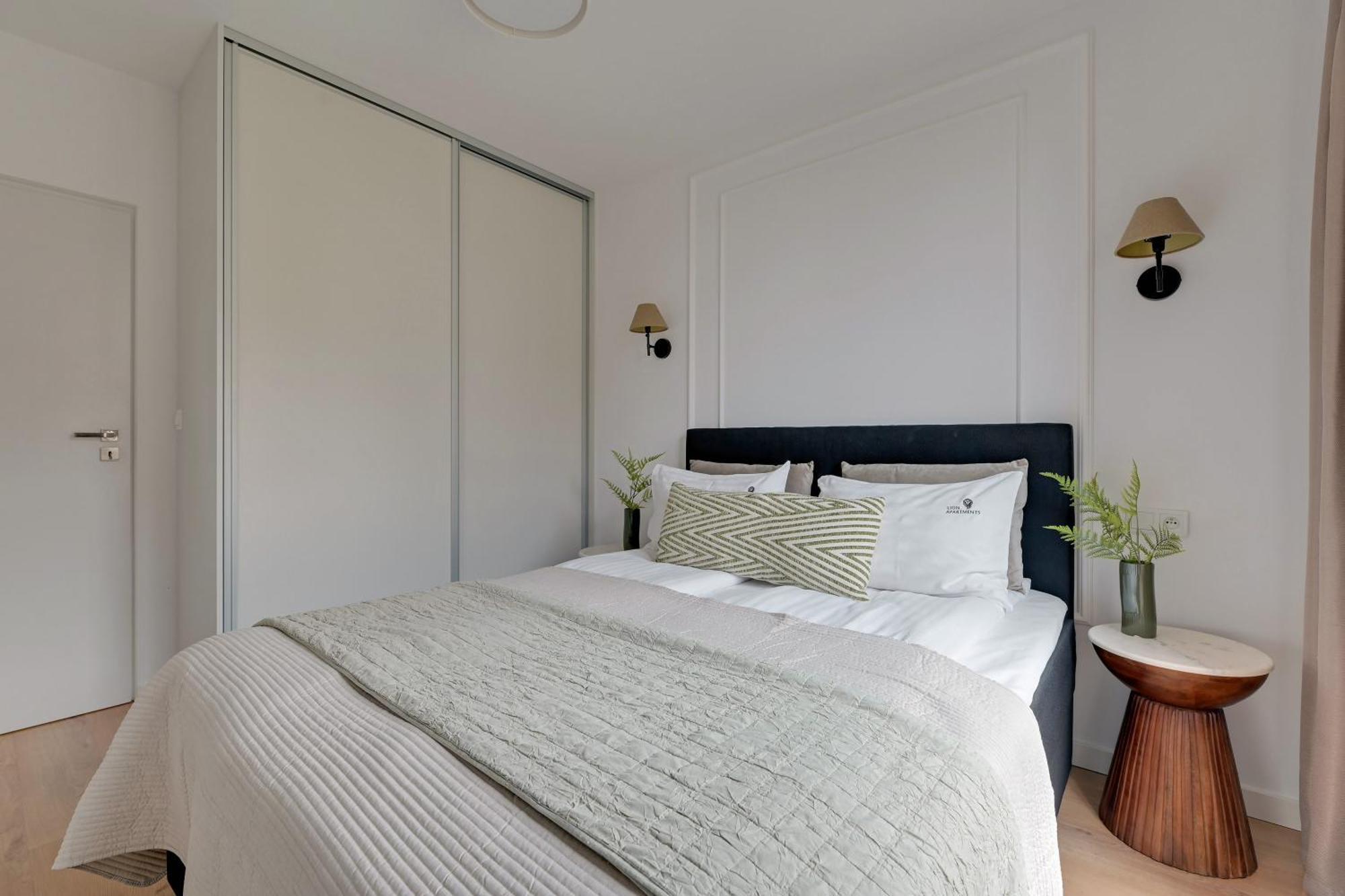 Front Park Apartments With Parking By Lion Apartments Gdansk Ruang foto